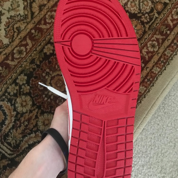 Jordan 1 Hightop White/Red - Brand New - Picture 6 of 7